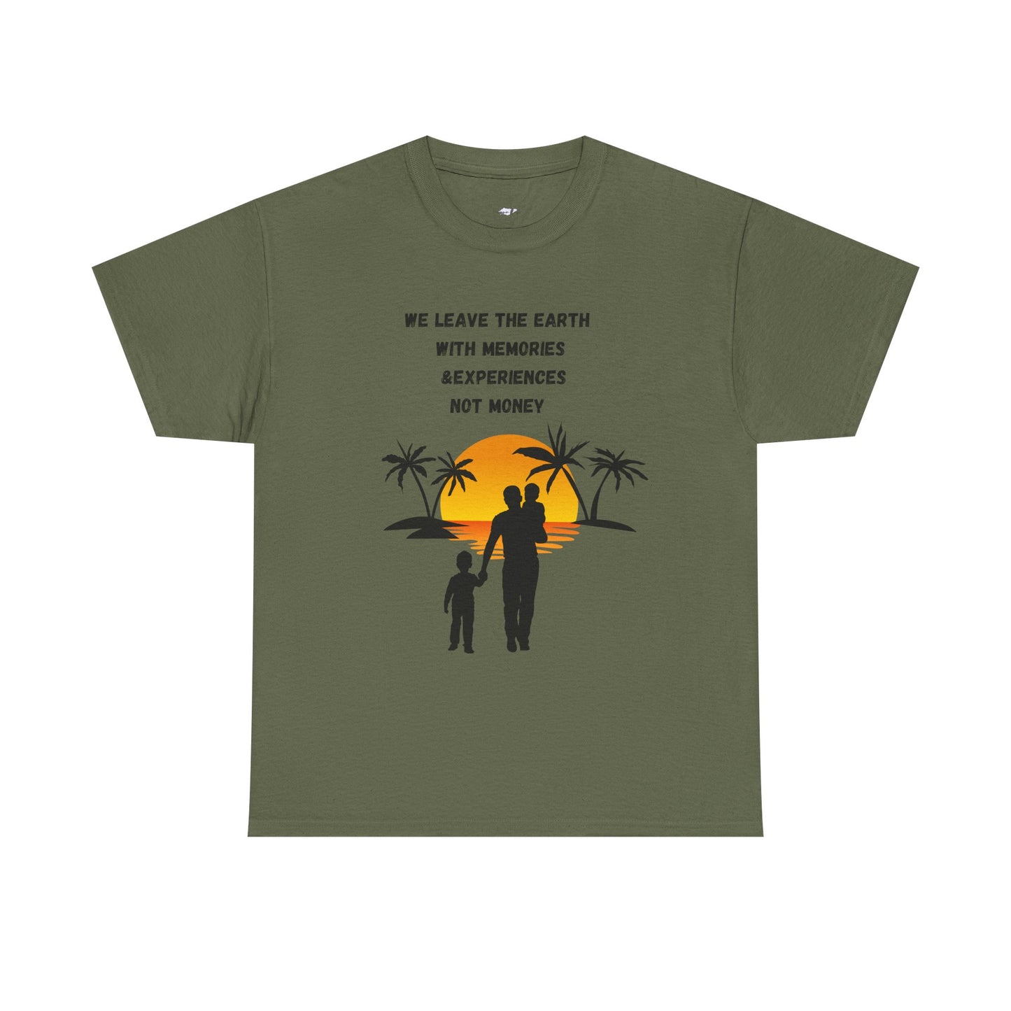 Memories Over Money Tee, Family Vacation Shirt, Inspirational Graphic T-Shirt, Unisex Travel Tee, Gifts for Parents, Beach Shirt