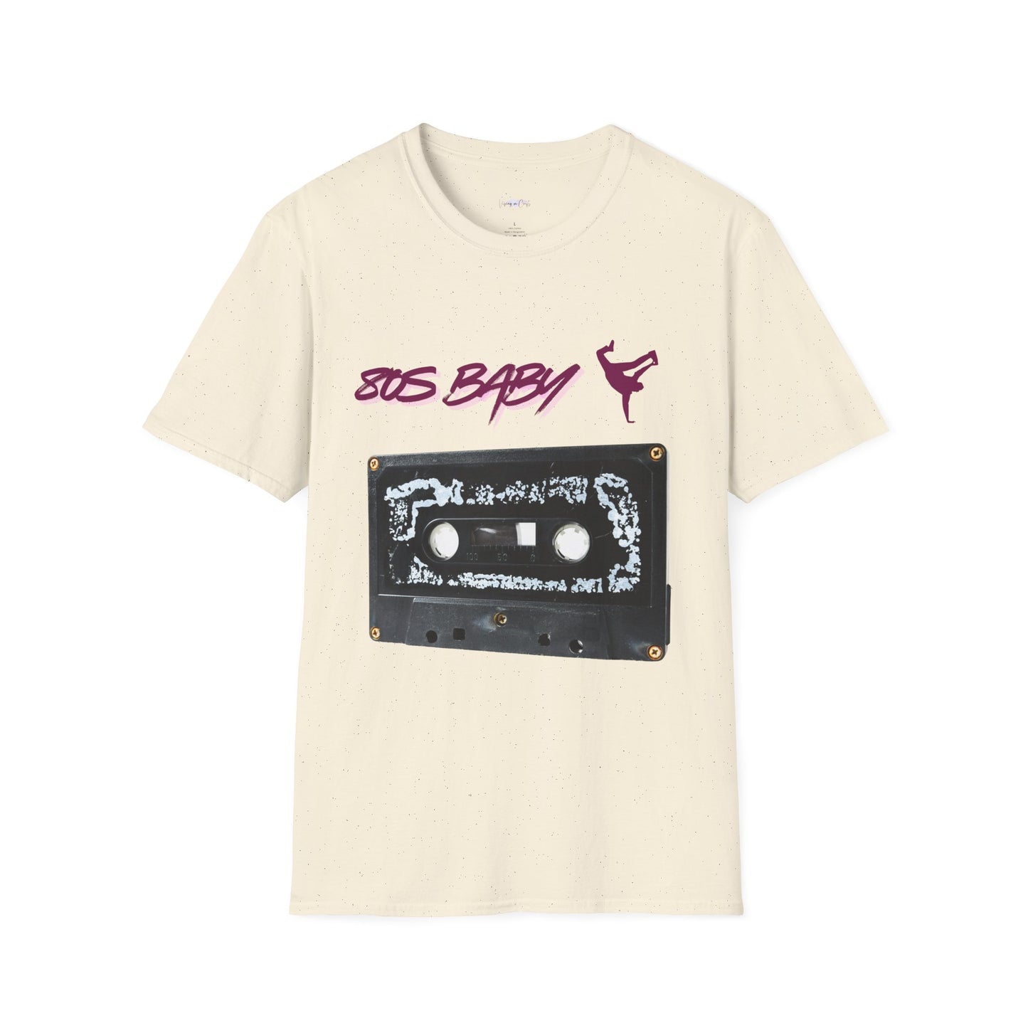 “80s Baby Retro T-Shirt – Halloween Edition T-Shirt, Retro Vintage T-Shirt, Music Lover Gift, 80s Nostalgia Tee, Casual Wear