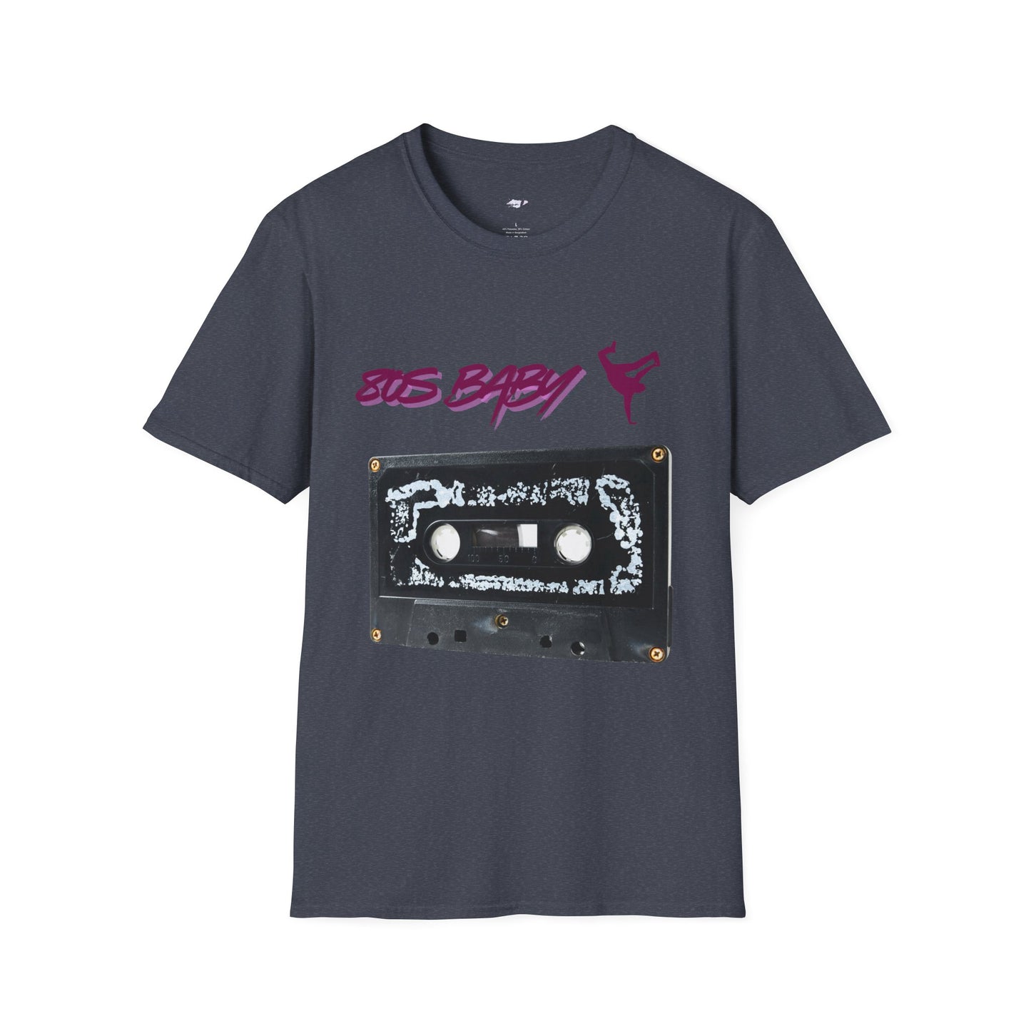 “80s Baby Retro T-Shirt – Halloween Edition T-Shirt, Retro Vintage T-Shirt, Music Lover Gift, 80s Nostalgia Tee, Casual Wear