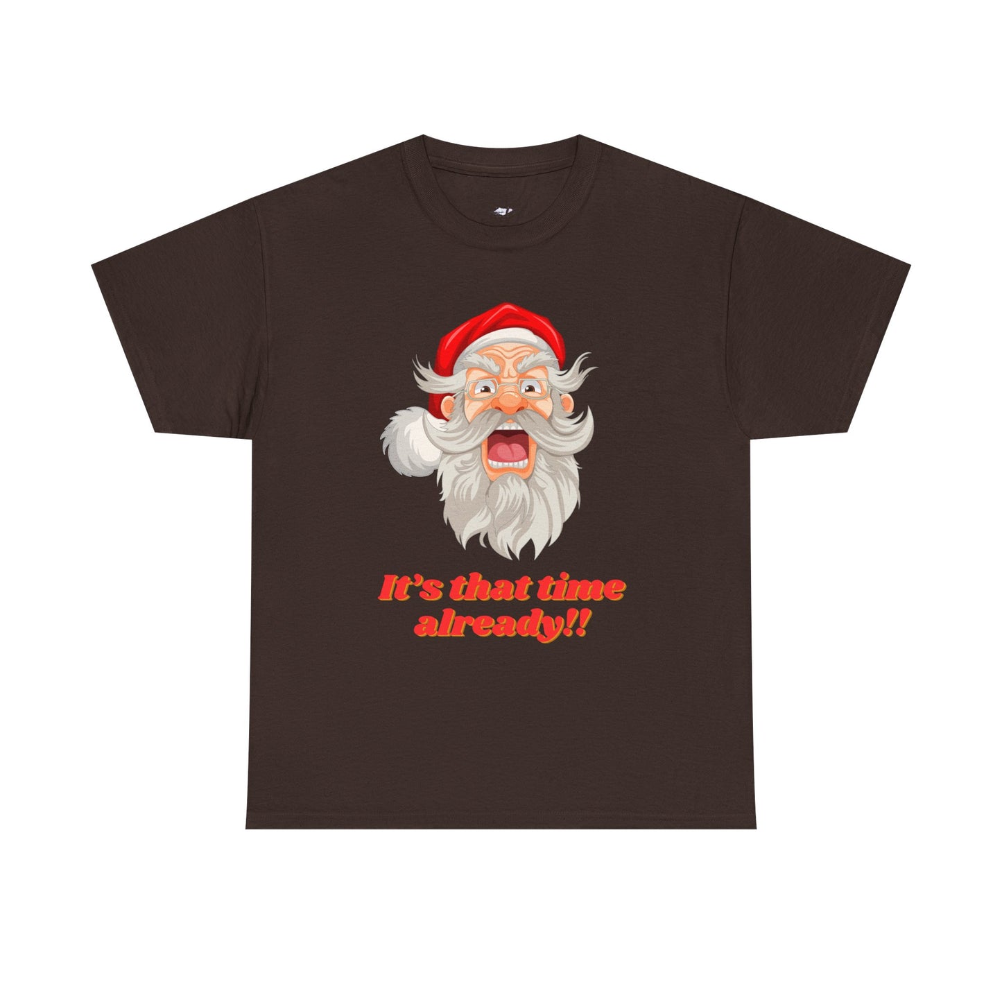 Christmas Cheer Unisex Heavy Cotton Tee, Holiday Tee, Santa Shirt, Funny Christmas Gift, Seasonal Apparel, Festive Outfit