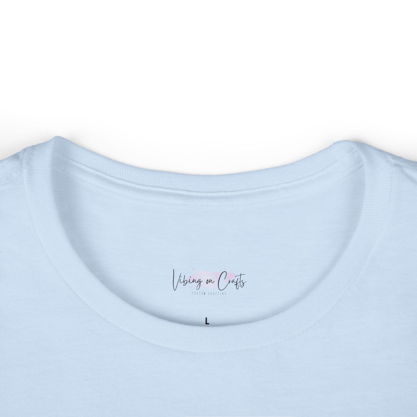 Female Casual T-Shirt, Women's Softstyle Tee, Ladies Soft Tee, Feminine Casual Top, Girl's Graphic Tee, Comfortable Women's Shirt