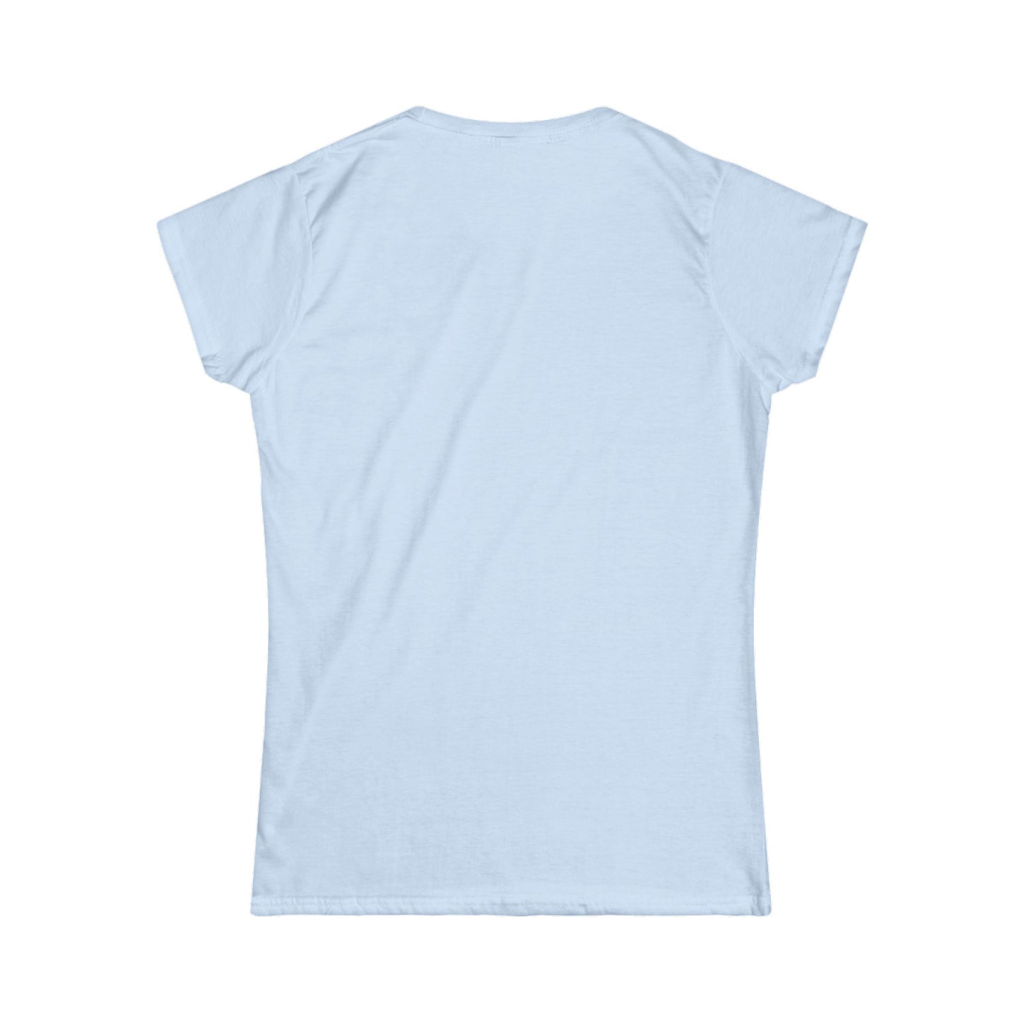 Female Casual T-Shirt, Women's Softstyle Tee, Ladies Soft Tee, Feminine Casual Top, Girl's Graphic Tee, Comfortable Women's Shirt