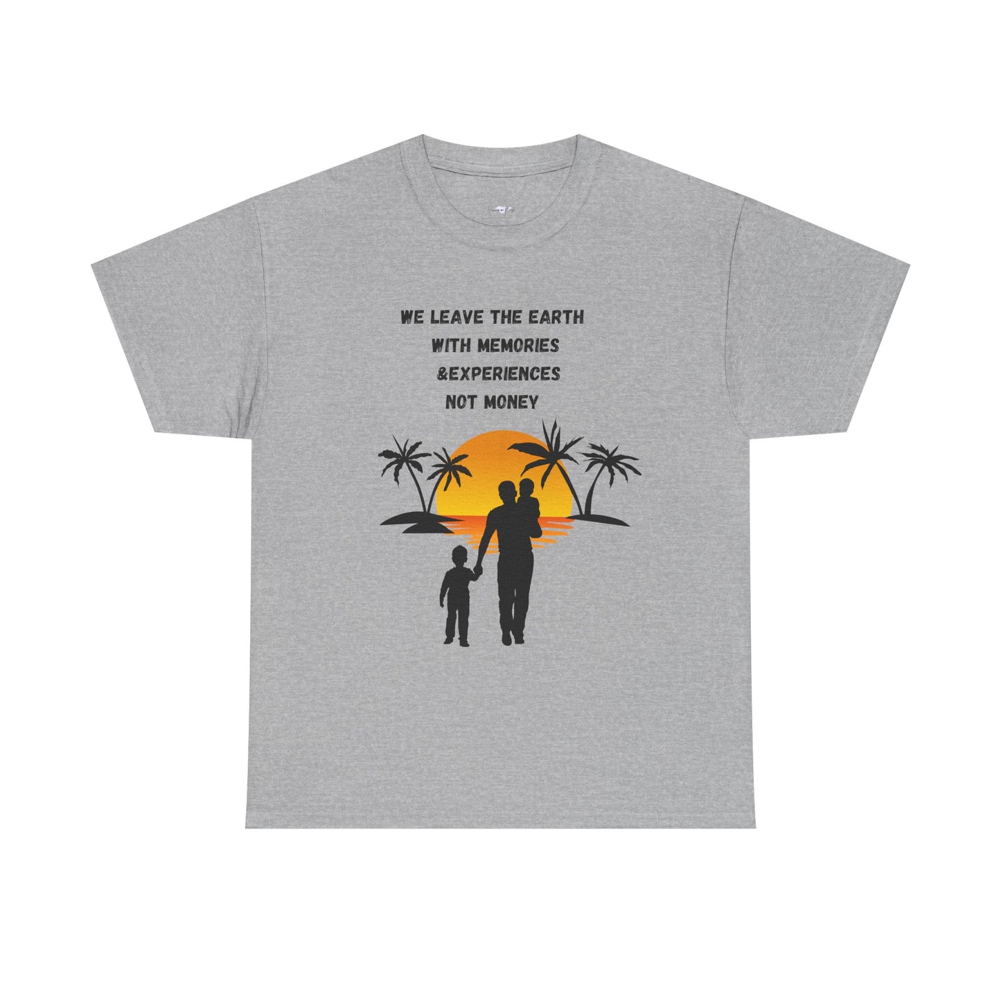 Memories Over Money Tee, Family Vacation Shirt, Inspirational Graphic T-Shirt, Unisex Travel Tee, Gifts for Parents, Beach Shirt