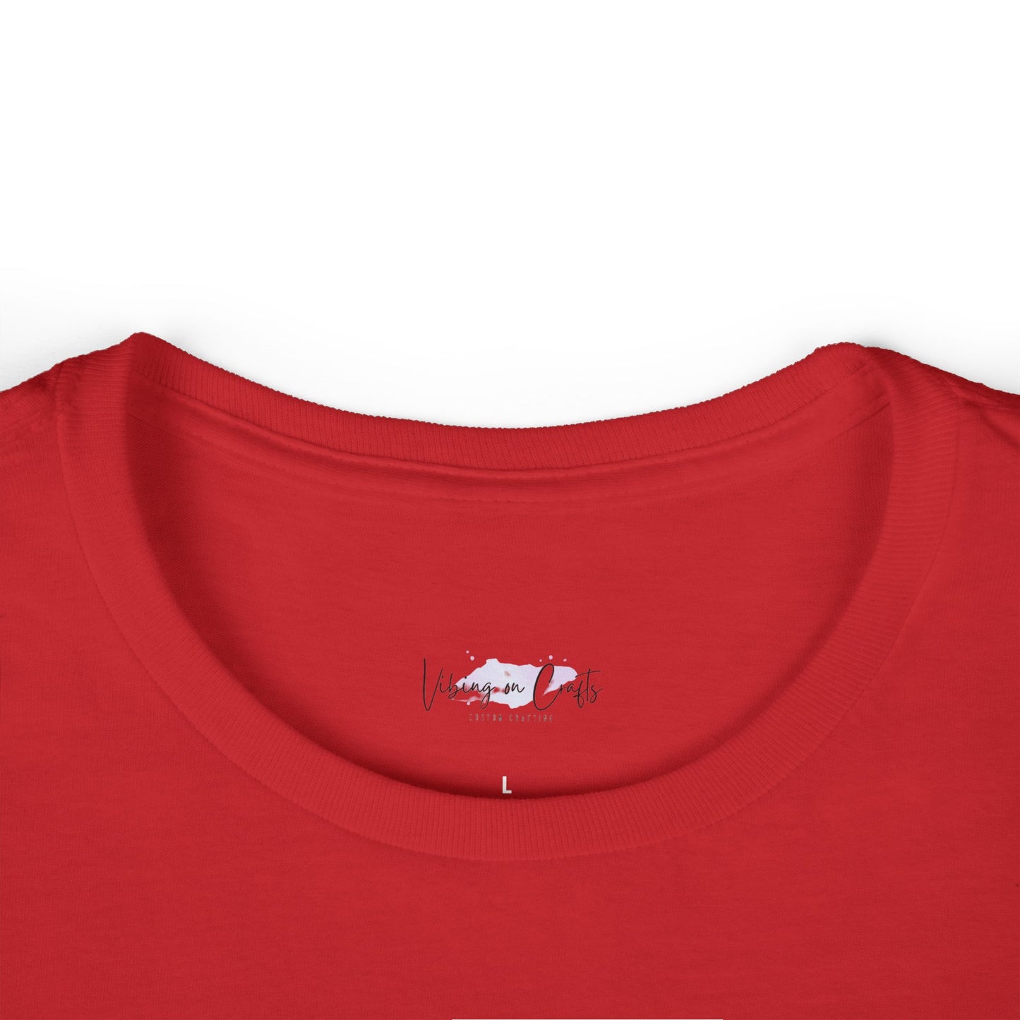 Female Casual T-Shirt, Women's Softstyle Tee, Ladies Soft Tee, Feminine Casual Top, Girl's Graphic Tee, Comfortable Women's Shirt