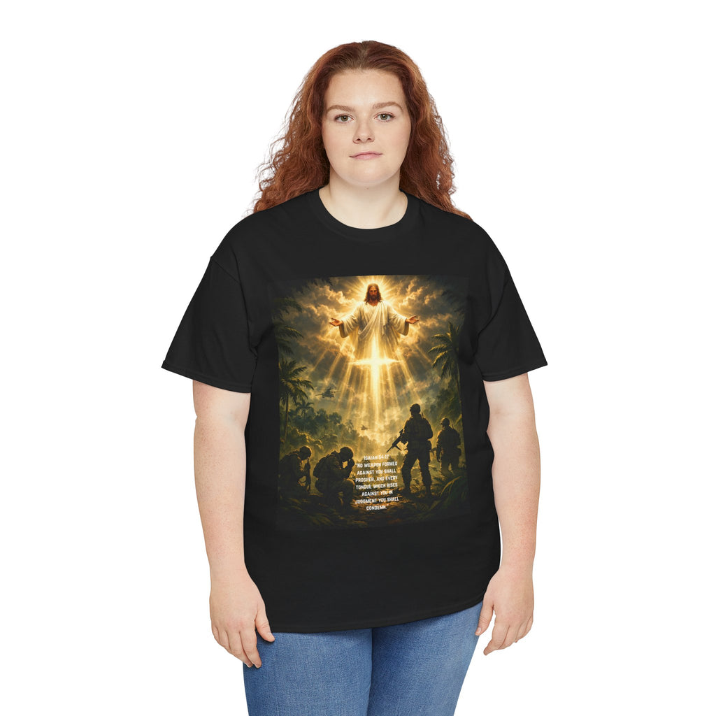 Christian Jesus Light T-Shirt — Spiritual Faith Graphic Tee