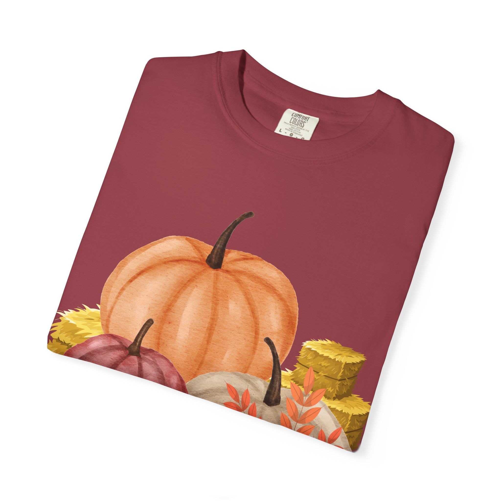 Octoberfest Fall Halloween Thanksgiving Unisex Garment-Dyed T-shirt, Oktoberfest Tee, Autumn Shirt, Spooky Season Top, Turkey Day Apparel,