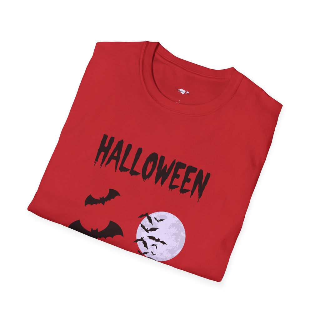 Spooky Halloween Unisex T-Shirt, Scary Ghosts Tee, Creepy Jack-o'-lantern Shirt, Horror Costume Top, Trick or Treat Apparel