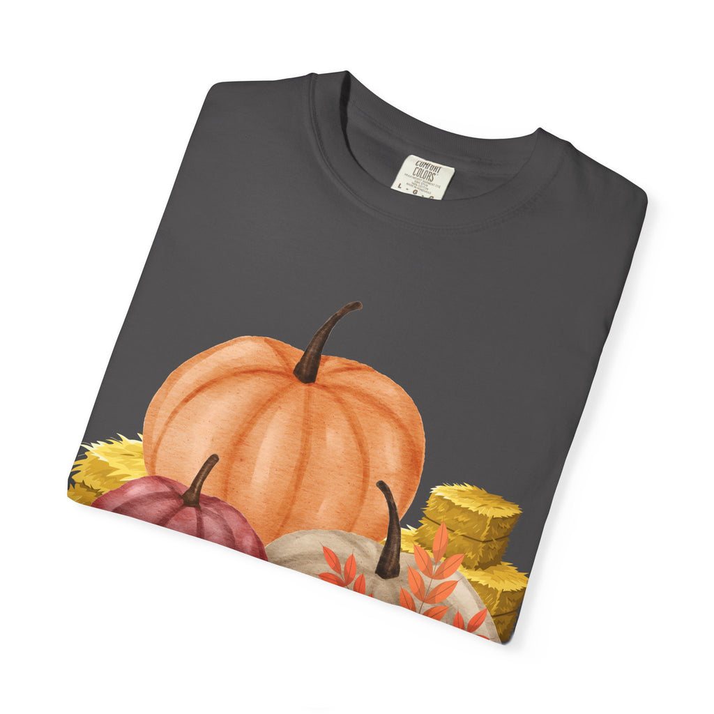 Octoberfest Fall Halloween Thanksgiving Unisex Garment-Dyed T-shirt, Oktoberfest Tee, Autumn Shirt, Spooky Season Top, Turkey Day Apparel,