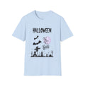 Spooky Halloween Unisex T-Shirt, Scary Ghosts Tee, Creepy Jack-o'-lantern Shirt, Horror Costume Top, Trick or Treat Apparel