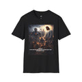 Jesus and Fallen World T-Shirt | Religious Christian Apocalyptic Artwork