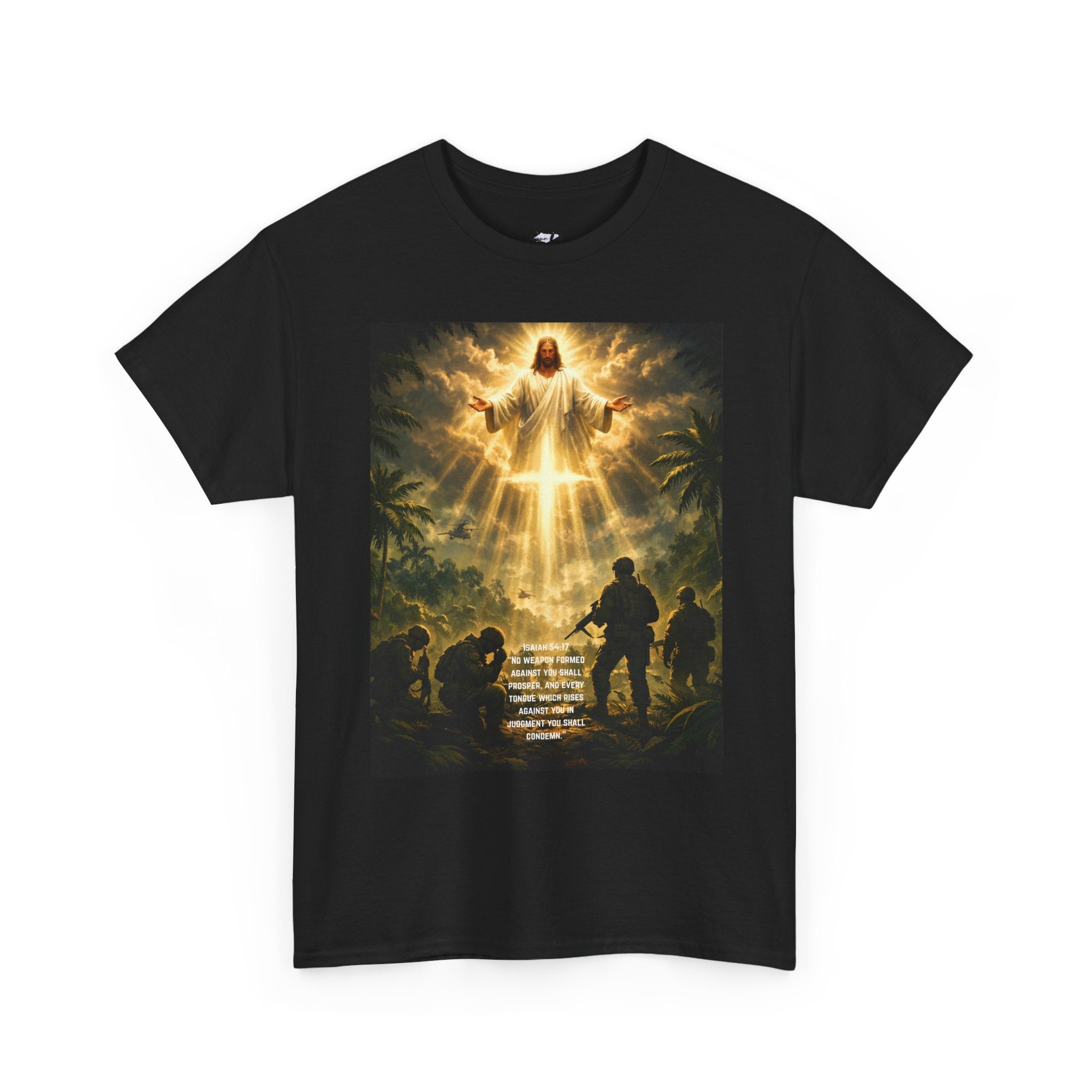 Christian Jesus Light T-Shirt — Spiritual Faith Graphic Tee