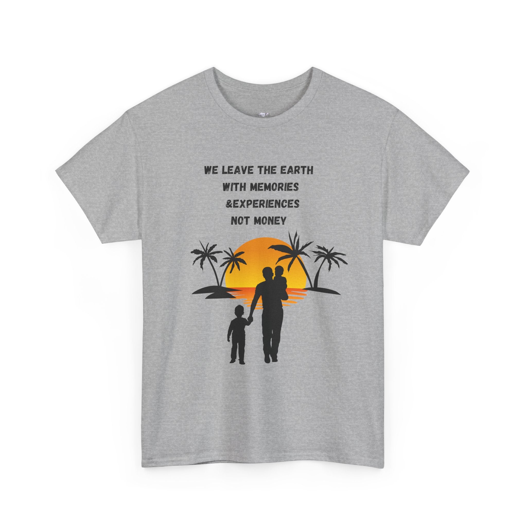 Memories Over Money Tee, Family Vacation Shirt, Inspirational Graphic T-Shirt, Unisex Travel Tee, Gifts for Parents, Beach Shirt