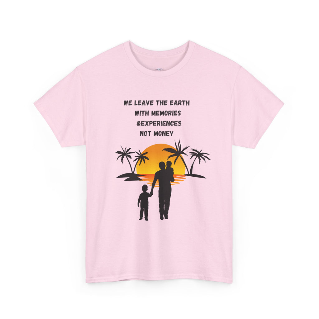 Memories Over Money Tee, Family Vacation Shirt, Inspirational Graphic T-Shirt, Unisex Travel Tee, Gifts for Parents, Beach Shirt