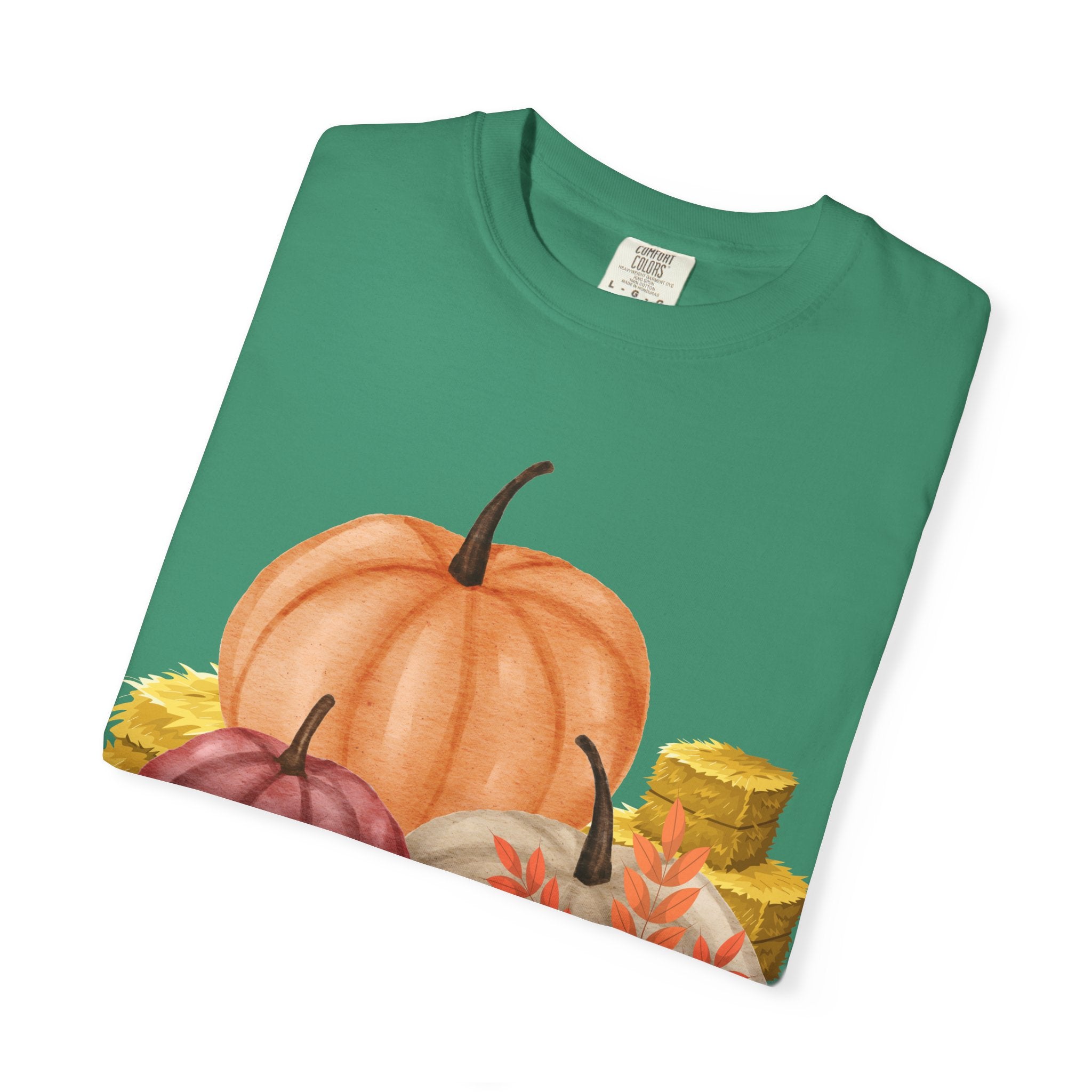 Octoberfest Fall Halloween Thanksgiving Unisex Garment-Dyed T-shirt, Oktoberfest Tee, Autumn Shirt, Spooky Season Top, Turkey Day Apparel,