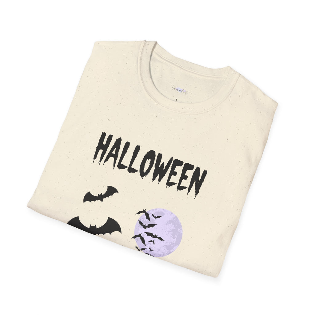 Spooky Halloween Unisex T-Shirt, Scary Ghosts Tee, Creepy Jack-o'-lantern Shirt, Horror Costume Top, Trick or Treat Apparel