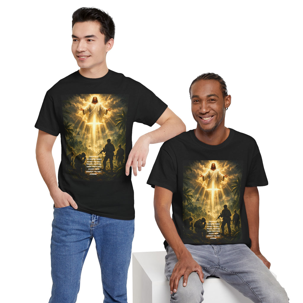 Christian Jesus Light T-Shirt — Spiritual Faith Graphic Tee