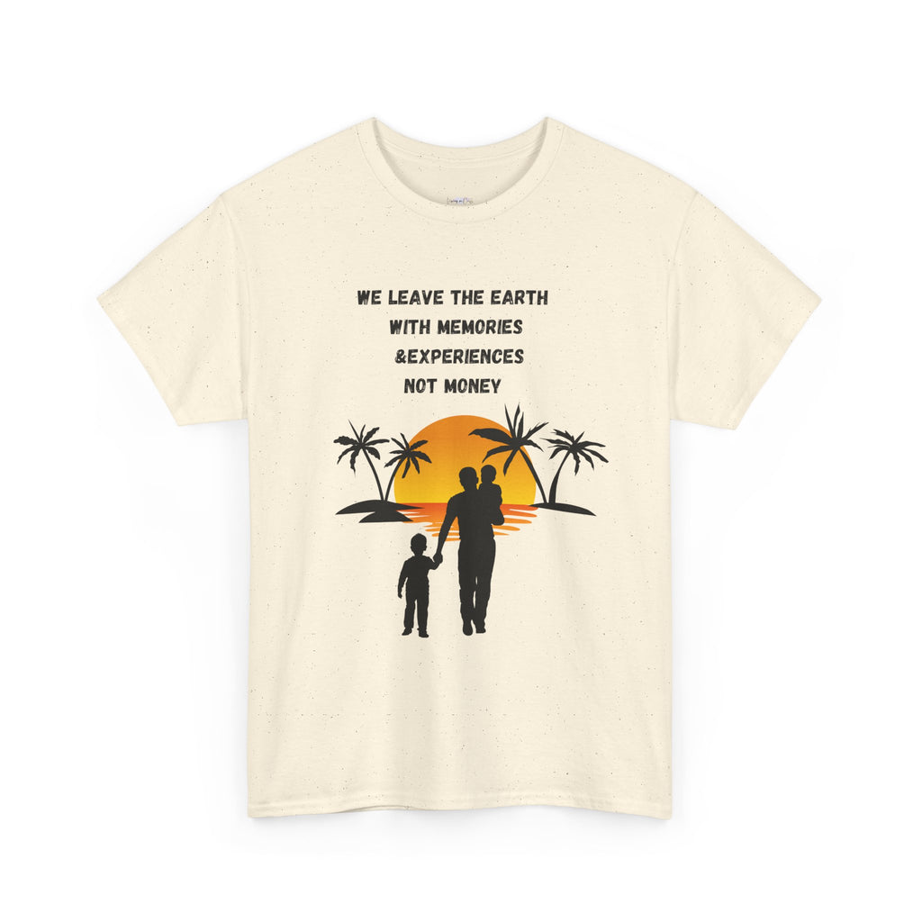 Memories Over Money Tee, Family Vacation Shirt, Inspirational Graphic T-Shirt, Unisex Travel Tee, Gifts for Parents, Beach Shirt