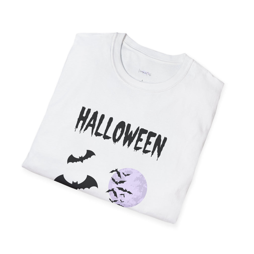 Spooky Halloween Unisex T-Shirt, Scary Ghosts Tee, Creepy Jack-o'-lantern Shirt, Horror Costume Top, Trick or Treat Apparel