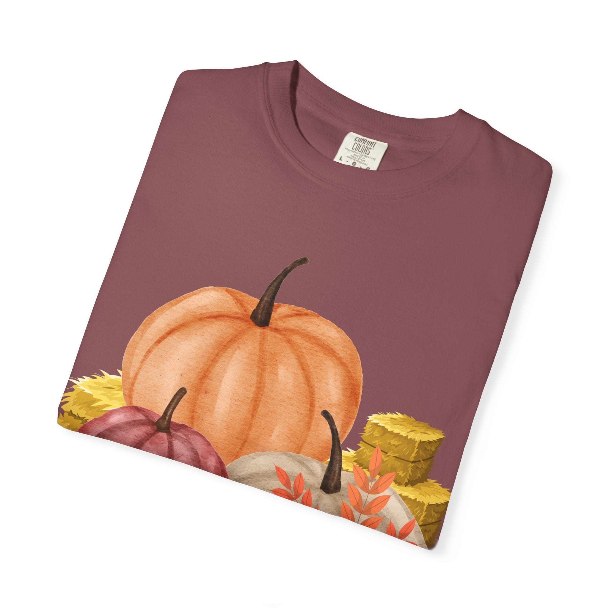 Octoberfest Fall Halloween Thanksgiving Unisex Garment-Dyed T-shirt, Oktoberfest Tee, Autumn Shirt, Spooky Season Top, Turkey Day Apparel,