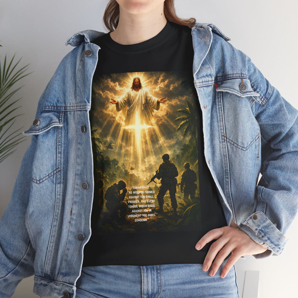 Christian Jesus Light T-Shirt — Spiritual Faith Graphic Tee
