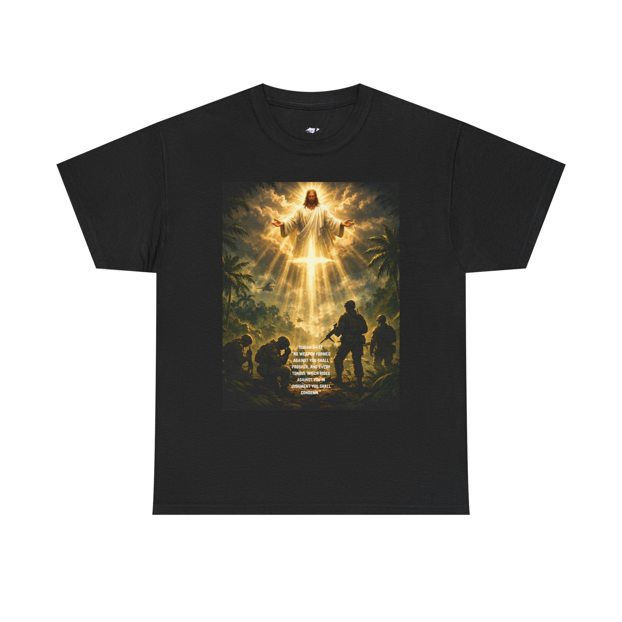 Christian Jesus Light T-Shirt — Spiritual Faith Graphic Tee