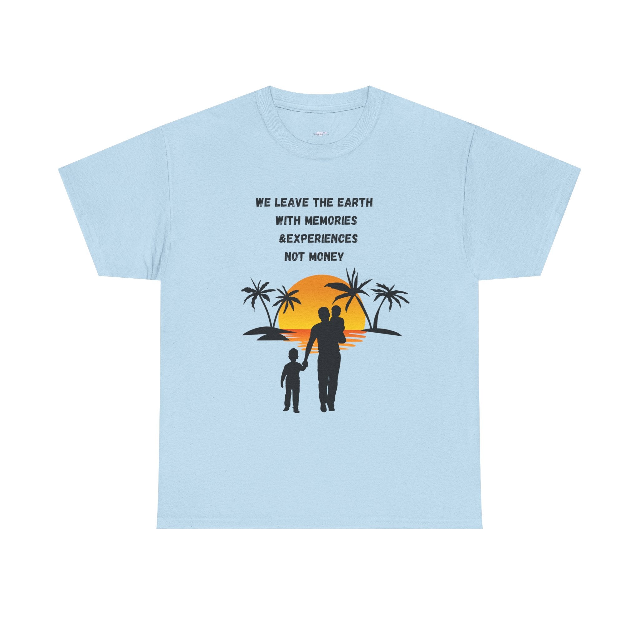 Memories Over Money Tee, Family Vacation Shirt, Inspirational Graphic T-Shirt, Unisex Travel Tee, Gifts for Parents, Beach Shirt