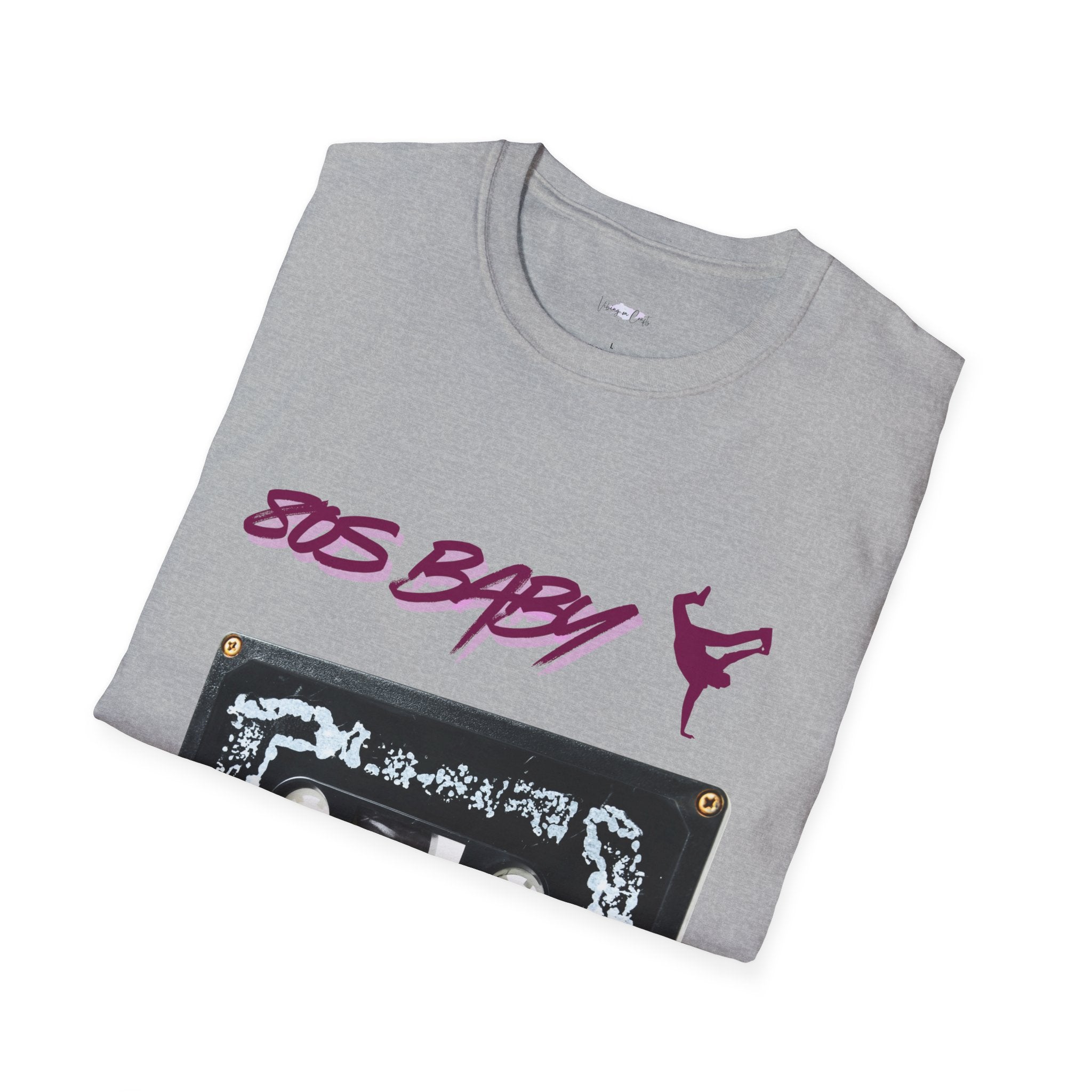 “80s Baby Retro T-Shirt – Halloween Edition T-Shirt, Retro Vintage T-Shirt, Music Lover Gift, 80s Nostalgia Tee, Casual Wear