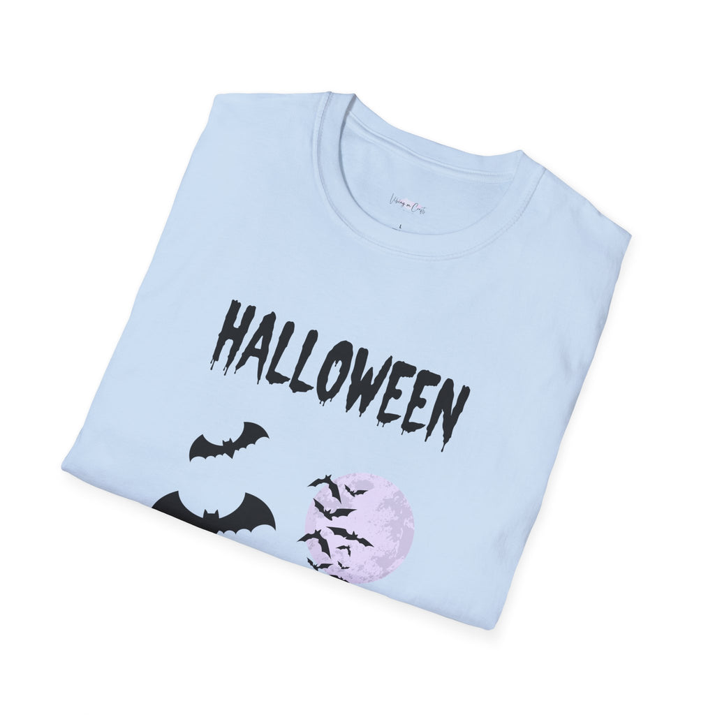 Spooky Halloween Unisex T-Shirt, Scary Ghosts Tee, Creepy Jack-o'-lantern Shirt, Horror Costume Top, Trick or Treat Apparel
