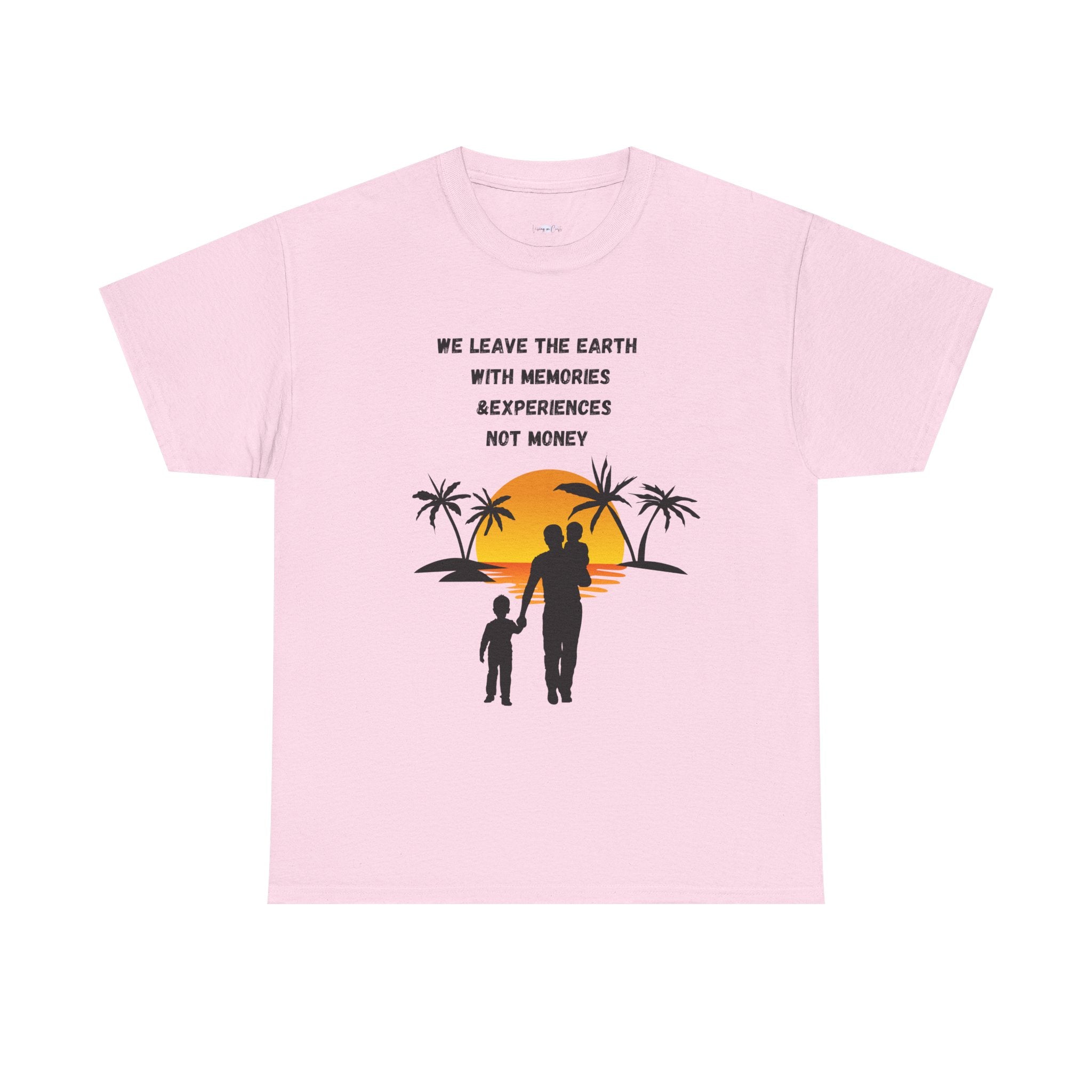 Memories Over Money Tee, Family Vacation Shirt, Inspirational Graphic T-Shirt, Unisex Travel Tee, Gifts for Parents, Beach Shirt