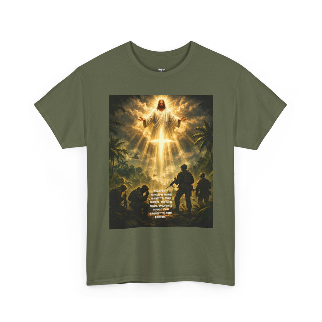 Christian Jesus Light T-Shirt — Spiritual Faith Graphic Tee