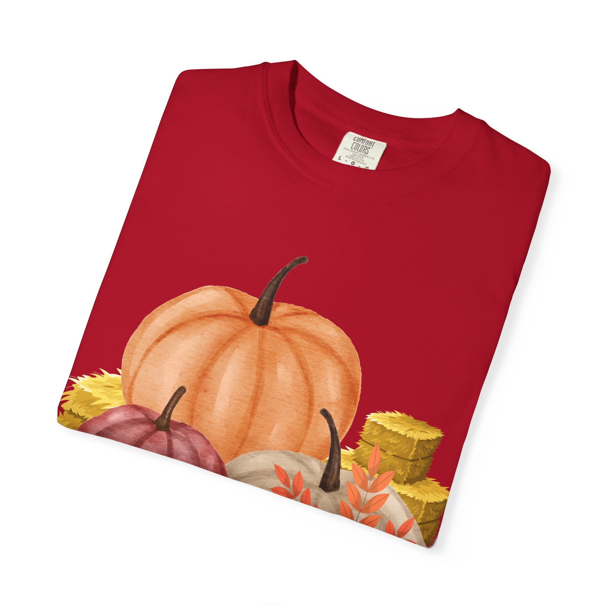 Octoberfest Fall Halloween Thanksgiving Unisex Garment-Dyed T-shirt, Oktoberfest Tee, Autumn Shirt, Spooky Season Top, Turkey Day Apparel,