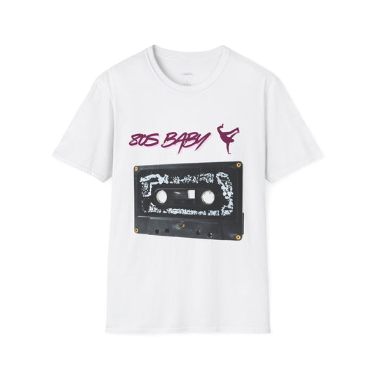 “80s Baby Retro T-Shirt – Halloween Edition T-Shirt, Retro Vintage T-Shirt, Music Lover Gift, 80s Nostalgia Tee, Casual Wear
