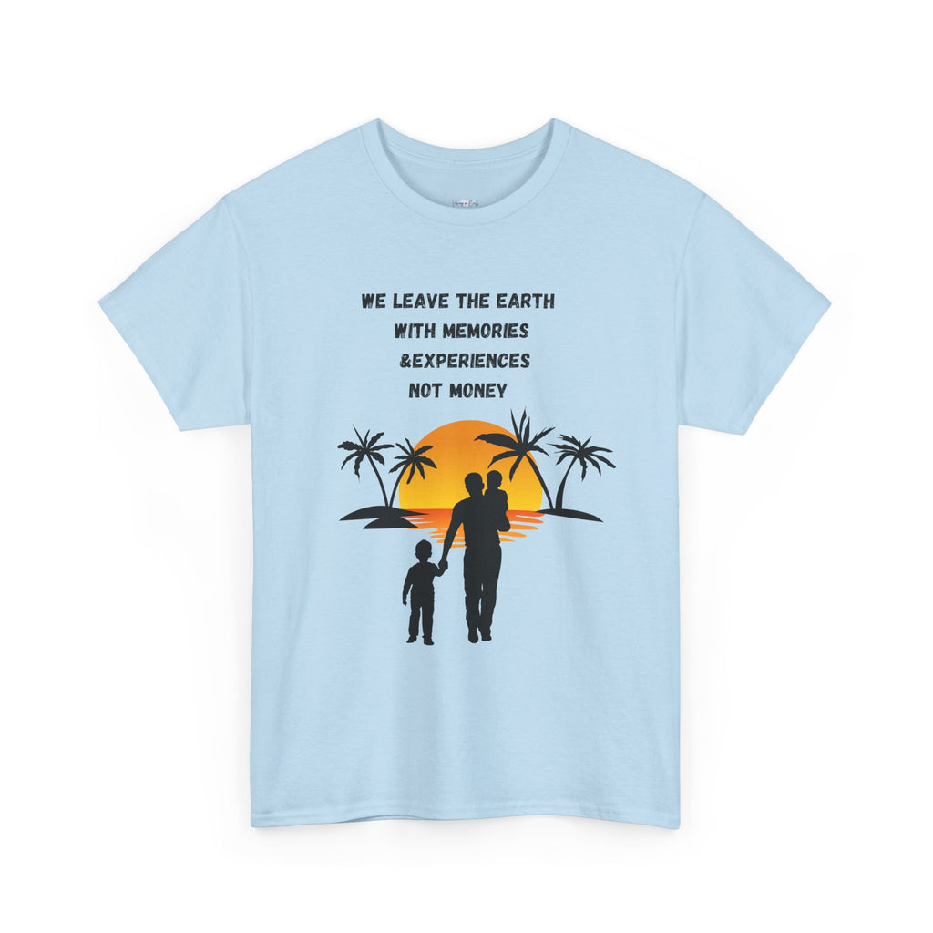 Memories Over Money Tee, Family Vacation Shirt, Inspirational Graphic T-Shirt, Unisex Travel Tee, Gifts for Parents, Beach Shirt