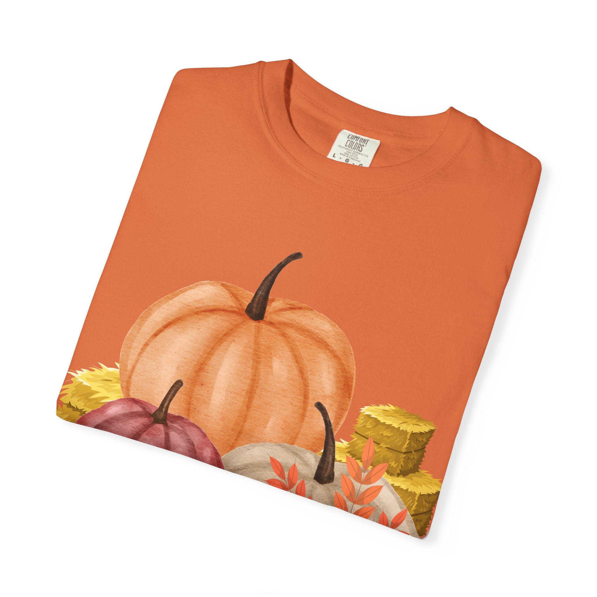 Octoberfest Fall Halloween Thanksgiving Unisex Garment-Dyed T-shirt, Oktoberfest Tee, Autumn Shirt, Spooky Season Top, Turkey Day Apparel,